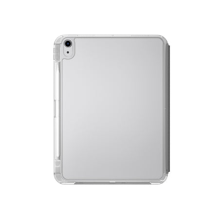 Apple iPad Air 11.Nesil 2025 Kılıf Skinarma Kalemlikli Arkası Şeffaf Standlı Magnetik Zeta Kılıf