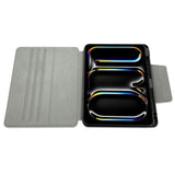 Apple iPad Air 13 2024 Raptic Spin Detachable Folio PU Ayrılabilir Kalem Bölmeli Standlı Kılıf