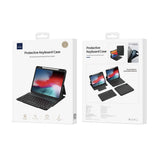 Apple iPad Air 13 2024 Wiwu Protective Gizli Kalem Bölmeli Klavyeli Kılıf
