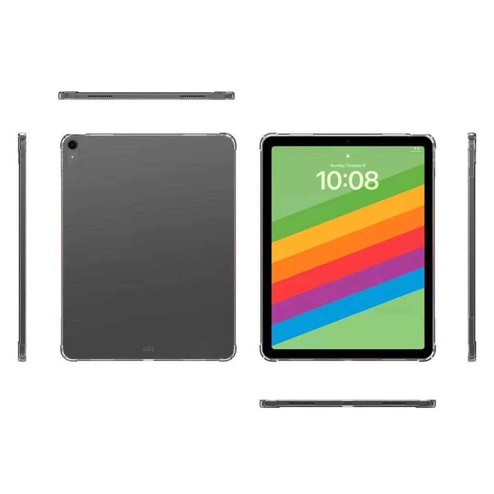 Apple iPad Air 13 2025 M3 Kılıf Zore Tablet Nitro Anti Shock Silikon Kapak