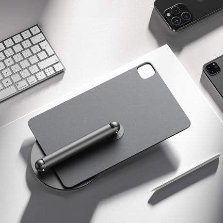 Apple iPad Air 13 2025 M3 Wiwu ZM-310 360 Derece Dönebilen Magnetik Başlıklı Tablet Standı