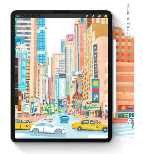 Apple iPad Mini 2021 (6.Nesil) Kağıt Hisli Wiwu iPaper Like Tablet Ekran Koruyucu