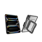 Apple iPad Pro 11 2018 Mutural AlloyKick Serisi Kalem Bölmeli Alüminyum Standlı Tablet Kılıfı
