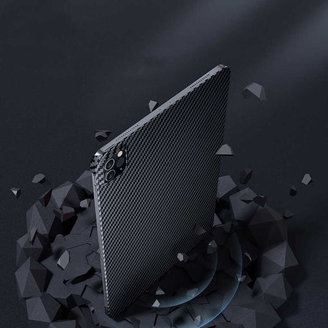 Apple iPad Pro 11 2021 (3.Nesil) Kılıf Benks Essential Kevlar Karbon Fiber Kapak