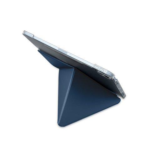 Apple iPad Pro 11 2024 Raptic Clear Folio Airbagli Şeffaf Kapaklı Katlanabilir Standlı Kılıf