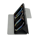 Apple iPad Pro 11 2024 Raptic Spin Detachable Folio PU Ayrılabilir Kalem Bölmeli Standlı Kılıf