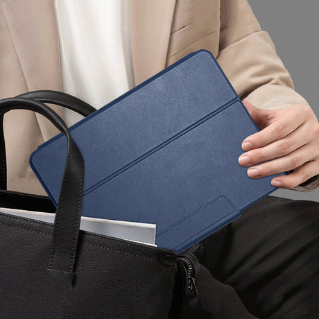 Apple iPad Pro 11 2024 Raptic Spin Detachable Folio PU Ayrılabilir Kalem Bölmeli Standlı Kılıf