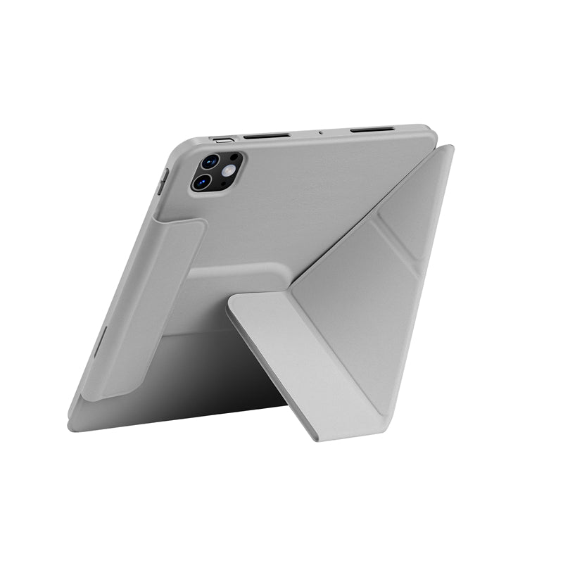 Apple iPad Pro 11 2024 Wiwu 360° Dönebilen Standlı Magnetik Koruyucu Tablet Kılıfı