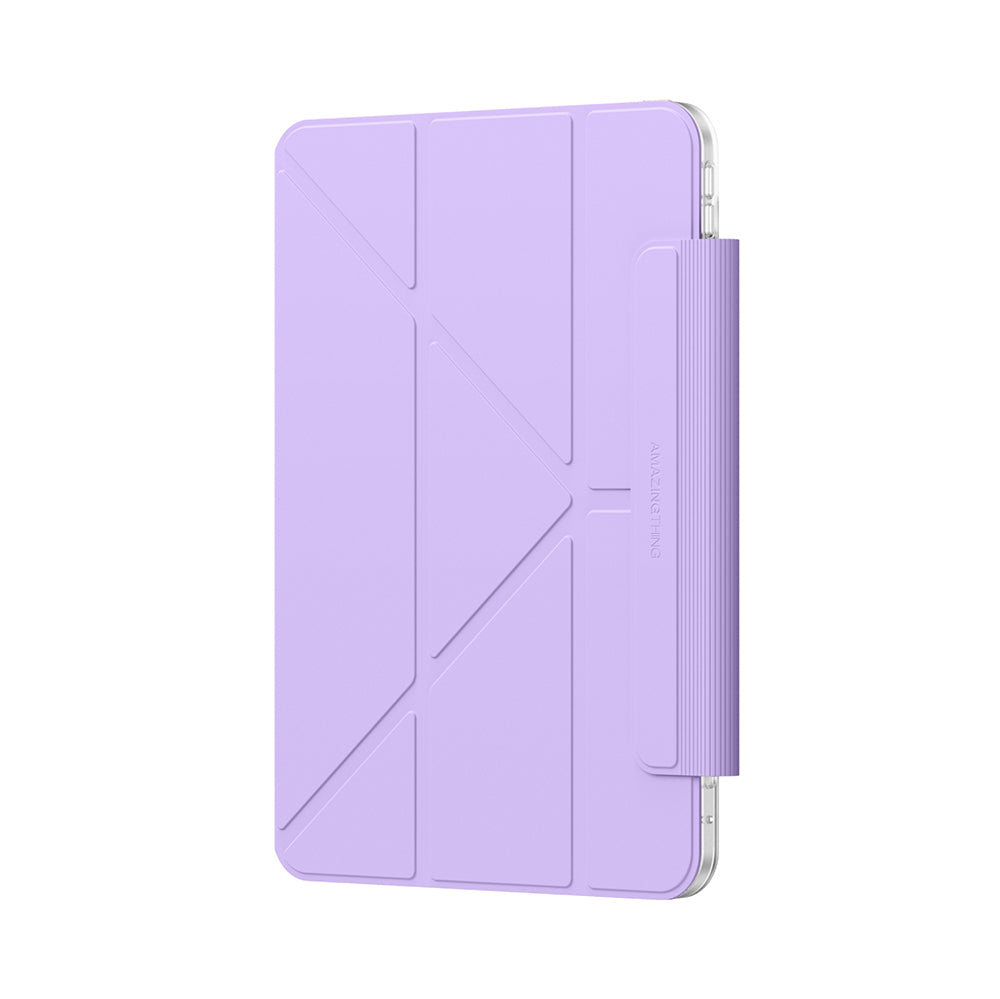 Apple iPad Pro 11 2025 M5 Amazingthing Minimal Mag Katlanabilir Standlı Kalem Bölmeli Kılıf