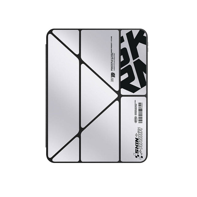 Apple iPad Pro 11 2025 M5 Kılıf SkinArma Holografik Tasarımlı Arkası Şeffaf Çıkarılabilir Magnetik Kira Kobai Kılıf