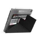 Apple iPad Pro 11 2025 M5 Kılıf SkinArma Sticker Tasarımlı Kalemlikli Arkası Şeffaf Standlı Magnetik Taito Kılıf