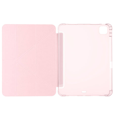 Apple iPad Pro 11 2025 M5 Kılıf Zore Tri Folding Kalem Bölmeli Standlı Kılıf
