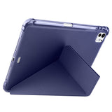 Apple iPad Pro 11 2025 M5 Kılıf Zore Tri Folding Kalem Bölmeli Standlı Kılıf
