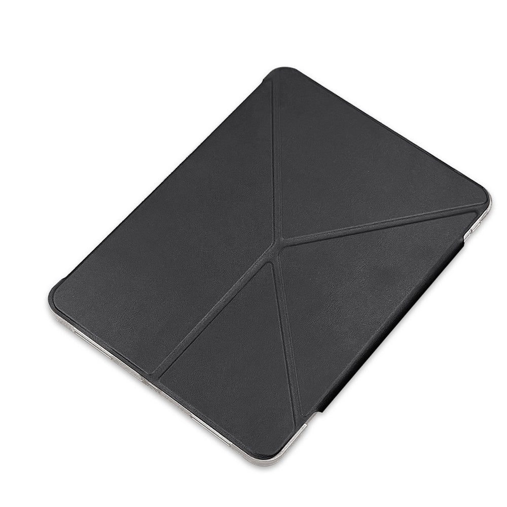 Apple iPad Pro 11 2025 M5 Raptic Clear Folio Airbagli Şeffaf Kapaklı Katlanabilir Standlı Kılıf