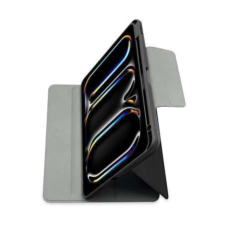 Apple iPad Pro 11 2025 M5 Raptic Spin Detachable Folio PU Ayrılabilir Kalem Bölmeli Standlı Kılıf