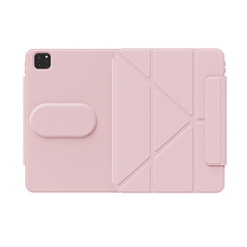Apple iPad Pro 11 2025 M5 Wiwu 360° Dönebilen Standlı Magnetik Koruyucu Tablet Kılıfı
