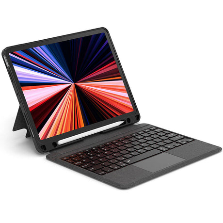 Apple iPad Pro 11 2025 M5 Wiwu Mag Touch Klavyeli Standlı Kılıf