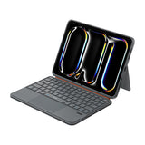 Apple iPad Pro 11 2025 M5 Wiwu MK-005 Combo 3in1 Kalem Bölmeli Klavyeli Standlı Kılıf