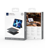 Apple iPad Pro 11 2025 M5 Wiwu MK-005 Combo 3in1 Kalem Bölmeli Klavyeli Standlı Kılıf