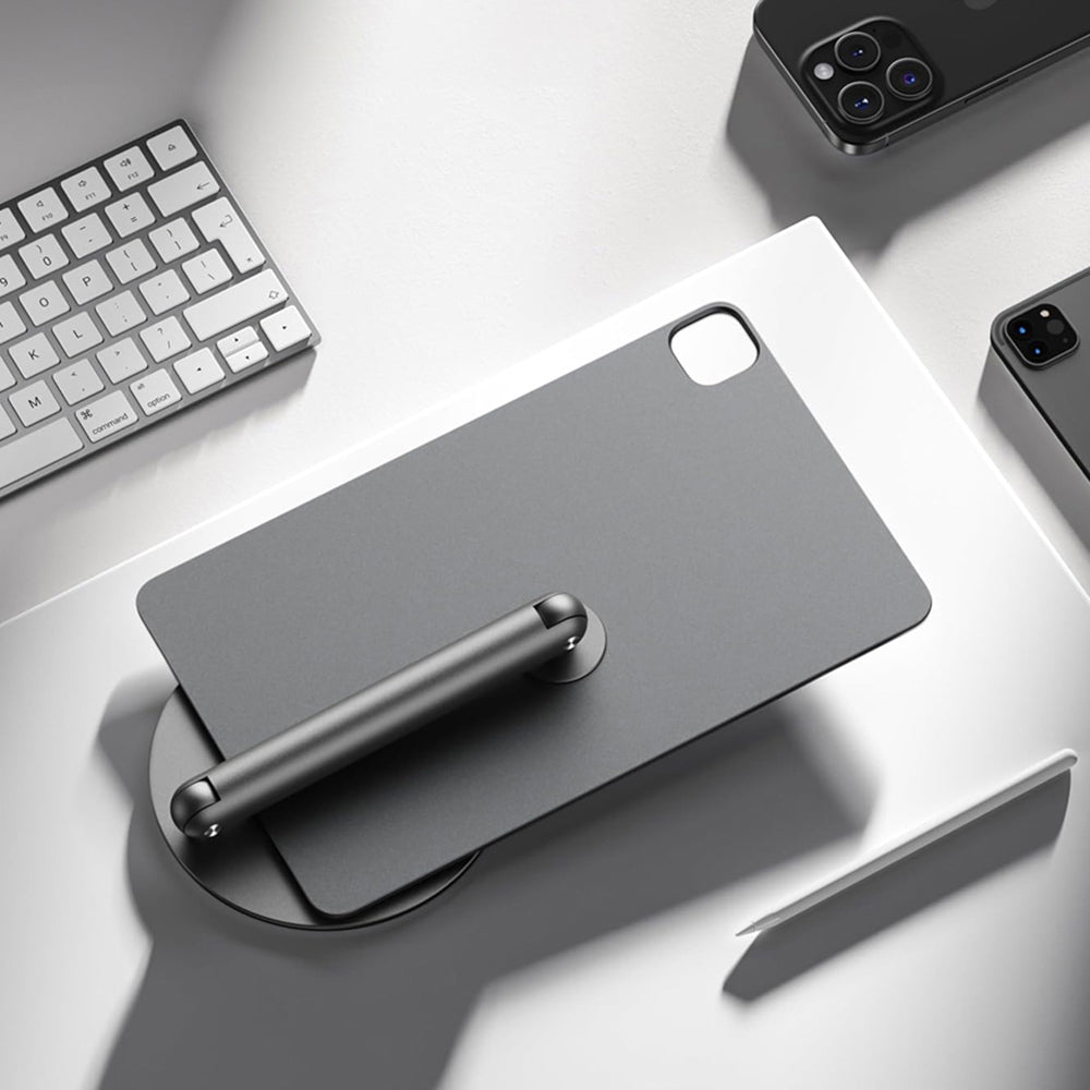 Apple iPad Pro 11 2025 M5 Wiwu ZM-310 360 Derece Dönebilen Magnetik Başlıklı Tablet Standı