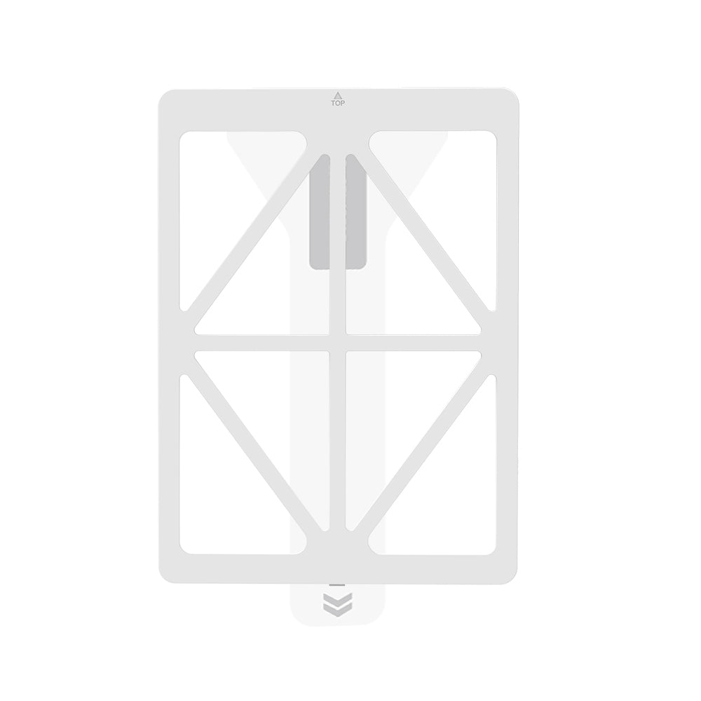 Apple iPad Pro 13 2024 CaseWorld Steel Shield Serisi Temperli Cam Ekran Koruyucu + Uygulama Aparatı