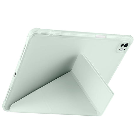 Apple iPad Pro 13 2024 Kılıf Zore Tri Folding Kalem Bölmeli Standlı Kılıf