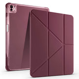 Apple iPad Pro 13 2024 Kılıf Zore Tri Folding Kalem Bölmeli Standlı Kılıf