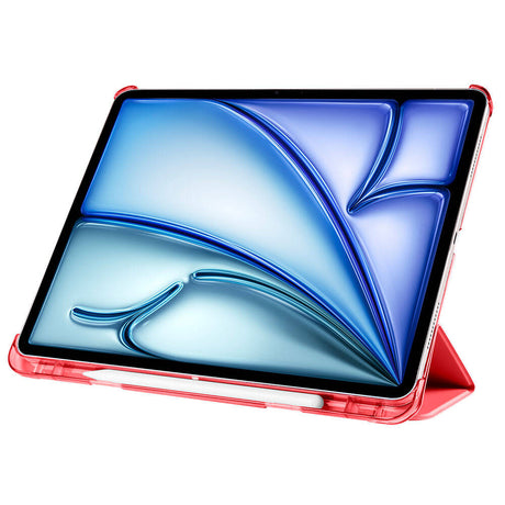 Apple iPad Pro 13 2024 Zore Smart Cover Kalem Bölmeli Standlı 1-1 Kılıf