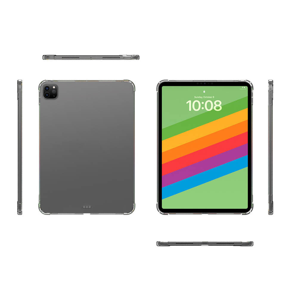 Apple iPad Pro 13 2025 M5 Kılıf Zore Tablet Nitro Anti Shock Silikon Kapak