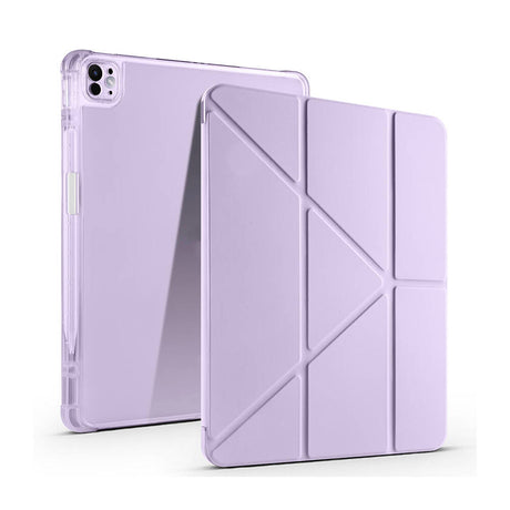 Apple iPad Pro 13 2025 M5 Kılıf Zore Tri Folding Kalem Bölmeli Standlı Kılıf