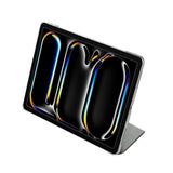 Apple iPad Pro 13 2025 M5 Raptic Clear Folio Airbagli Şeffaf Kapaklı Katlanabilir Standlı Kılıf
