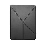 Apple iPad Pro 13 2025 M5 Raptic Clear Folio Airbagli Şeffaf Kapaklı Katlanabilir Standlı Kılıf