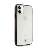 Apple iPhone 11 Kılıf BMW Transparan Elektroplatin Kenar Kaplama Dizayn Kapak
