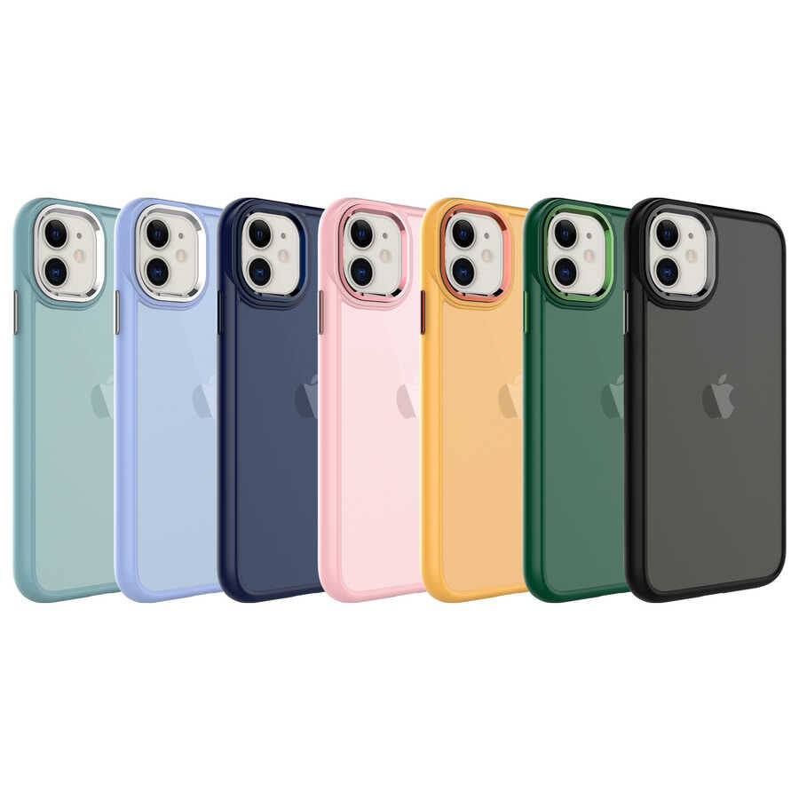 Apple iPhone 11 Kılıf Buzlu Sert PC Zore May Kapak