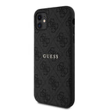 Apple iPhone 11 Kılıf Guess Orjinal Lisanslı 4G Desen Yazı Logolu Kapak
