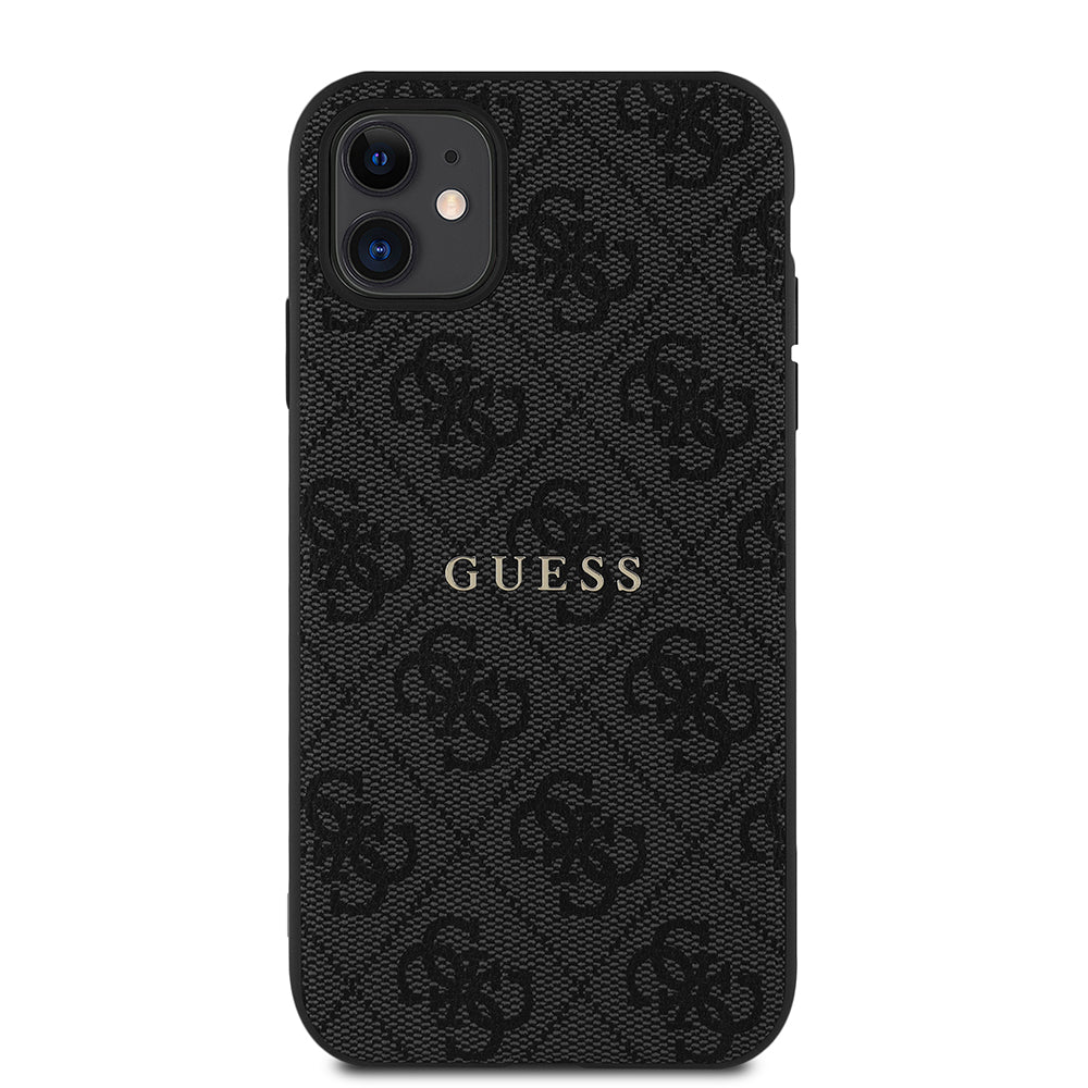 Apple iPhone 11 Kılıf Guess Orjinal Lisanslı 4G Desen Yazı Logolu Kapak