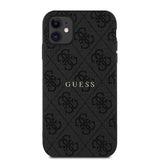 Apple iPhone 11 Kılıf Guess Orjinal Lisanslı 4G Desen Yazı Logolu Kapak
