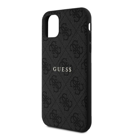 Apple iPhone 11 Kılıf Guess Orjinal Lisanslı 4G Desen Yazı Logolu Kapak