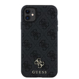 Apple iPhone 11 Kılıf Guess Orjinal Lisanslı M-safe Şarj Özellikli Small 4G Classic Kapak