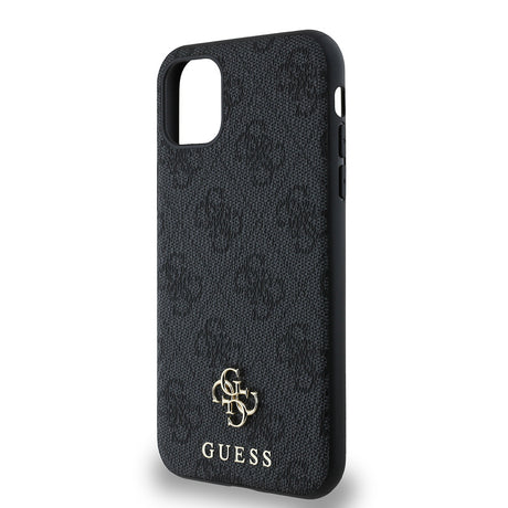 Apple iPhone 11 Kılıf Guess Orjinal Lisanslı M-safe Şarj Özellikli Small 4G Classic Kapak