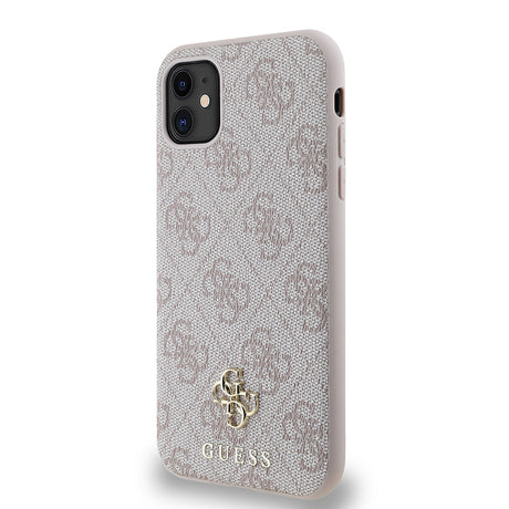 Apple iPhone 11 Kılıf Guess Orjinal Lisanslı M-safe Şarj Özellikli Small 4G Classic Kapak