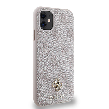 Apple iPhone 11 Kılıf Guess Orjinal Lisanslı M-safe Şarj Özellikli Small 4G Classic Kapak