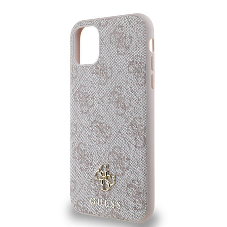 Apple iPhone 11 Kılıf Guess Orjinal Lisanslı M-safe Şarj Özellikli Small 4G Classic Kapak