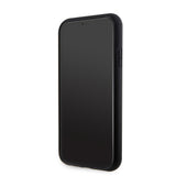 Apple iPhone 11 Kılıf Guess Orjinal Lisanslı M-safe Şarj Özellikli Yazı Logolu Saffiano Classic Kapak