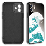Apple iPhone 11 Kılıf Kamera Korumalı Desenli Sert Silikon Zore Epoksi Kapak