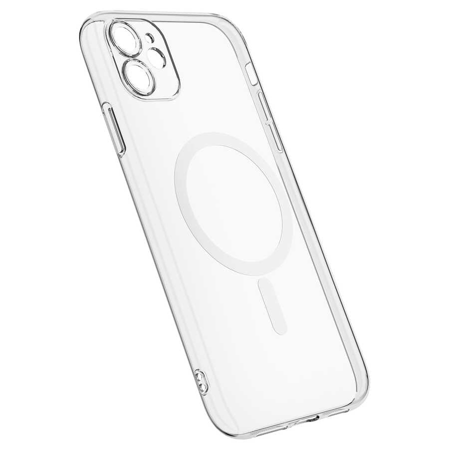 Apple iPhone 11 Kılıf Kamera Korumalı M-safe Sert PC Zore Porto Kapak
