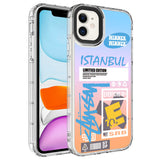 Apple iPhone 11 Kılıf Kamera Korumalı Renkli Desenli Sert Silikon Zore Korn Kapak