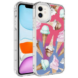 Apple iPhone 11 Kılıf Kamera Korumalı Renkli Desenli Sert Silikon Zore Korn Kapak