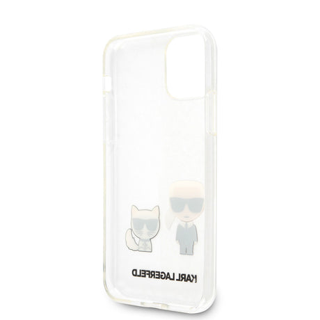 Apple iPhone 11 Kılıf Karl Lagerfeld Sert TPU K&C Dizayn Kapak