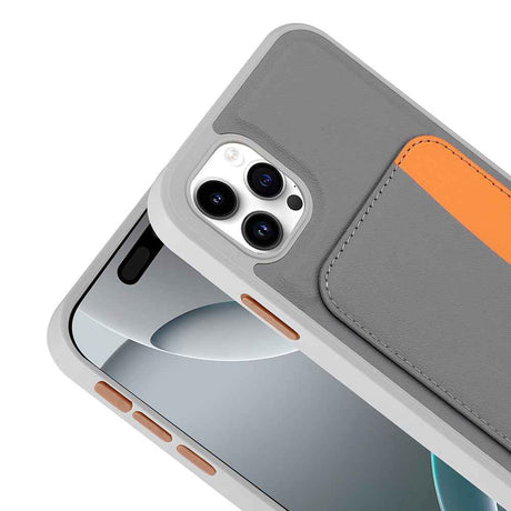 Apple iPhone 11 Kılıf Kartlıklı Zore X-Kart Silikon Kapak